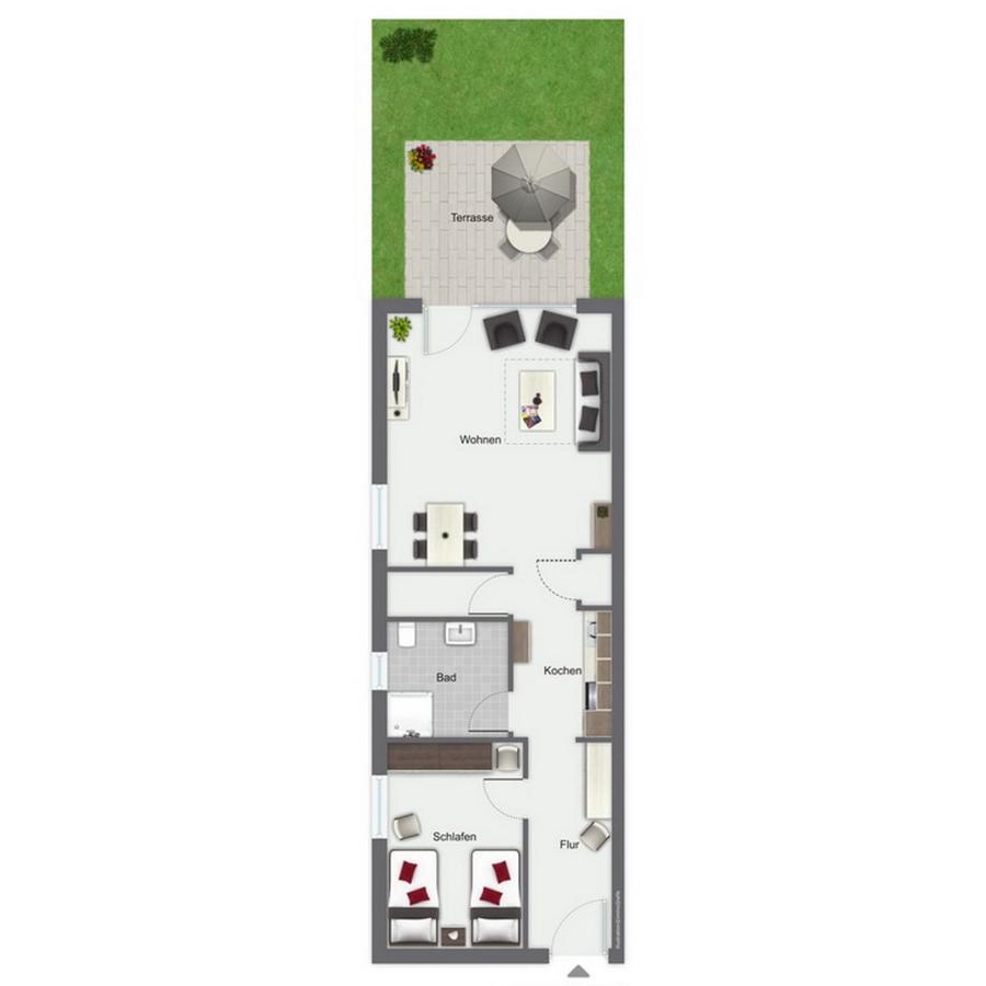 Feriendorf Papillon Wohnung 13-1 Больтенхаген Экстерьер фото